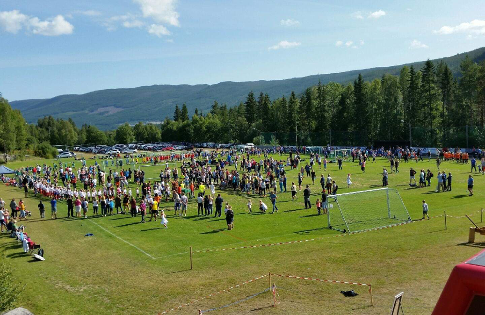 Knøttecup oversiktsbilde fotball